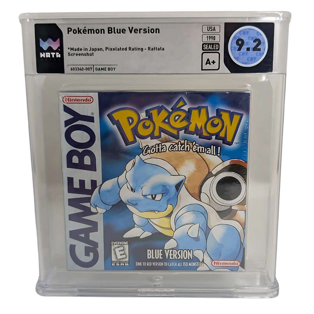 Pokémon Blue Version (1998) — Sealed Game Boy Video Game