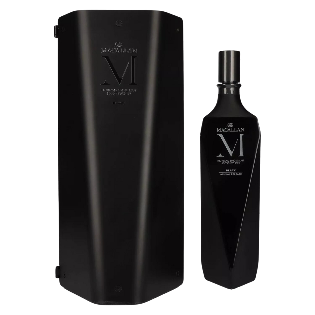 The Macallan M Black Lalique Crystal Decanter (Release 2024)