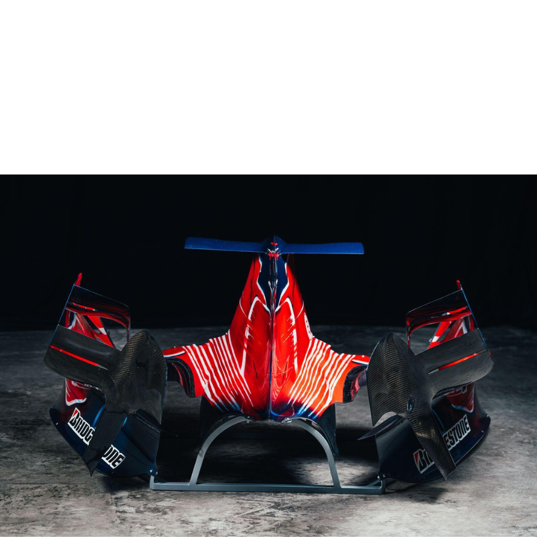 Sebastian Vettel’s Toro Rosso STR3 Engine Cover — Monza 2008