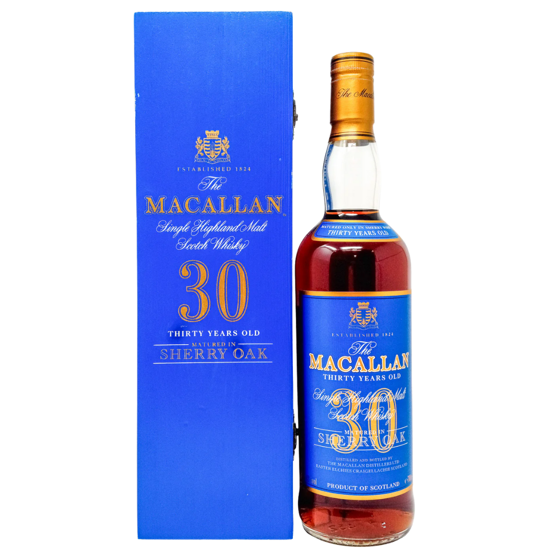 The Macallan 30 Years Old Sherry Oak (II) – Blue Cardboard Box