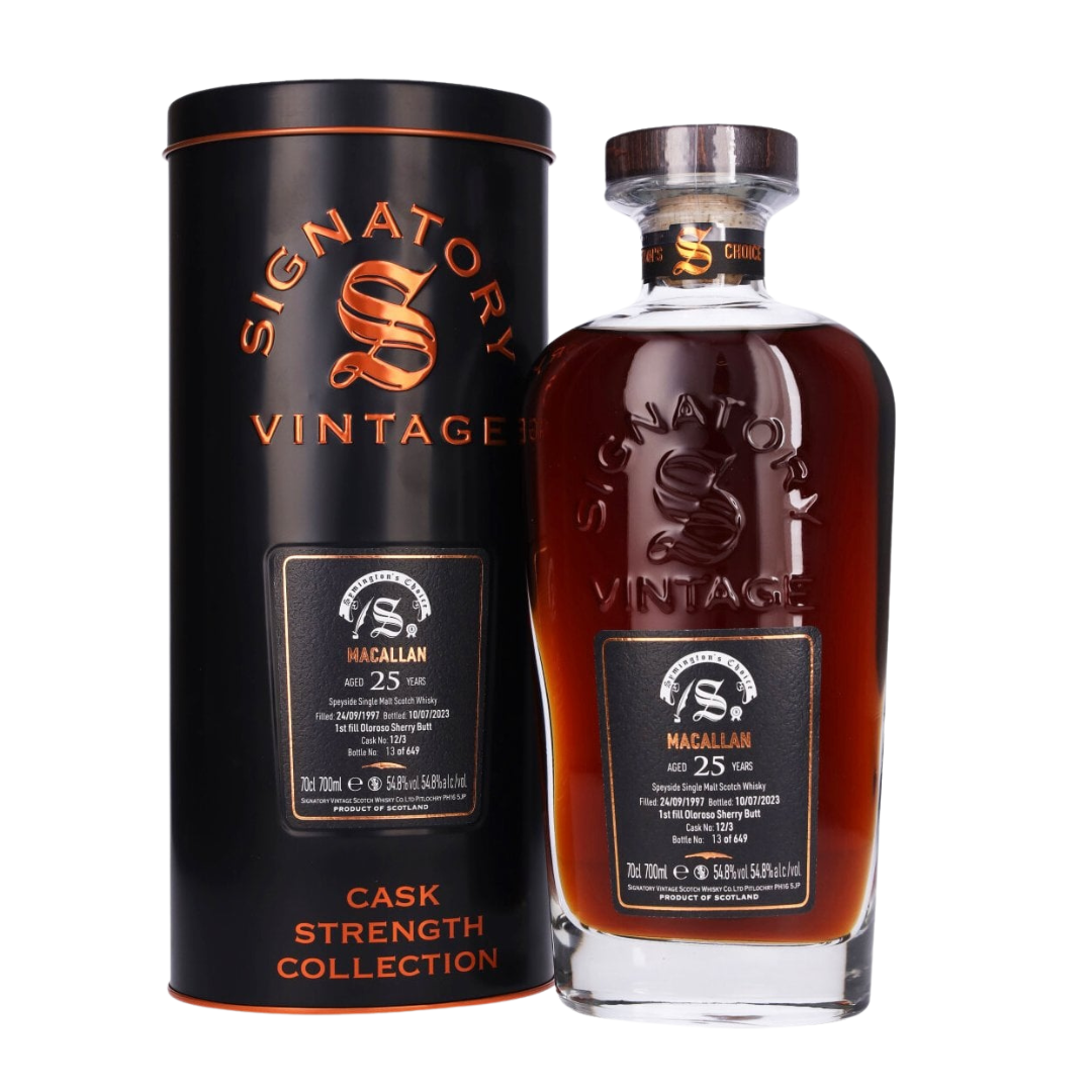 The Macallan 25 Year Old Oloroso Sherry Cask – Symington’s Choice Edition 2 (Signatory Vintage)