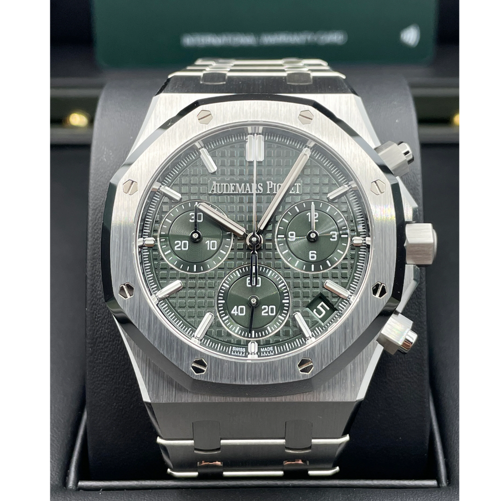 Audemars Piguet Royal Oak Cronografo Quadrante Verde