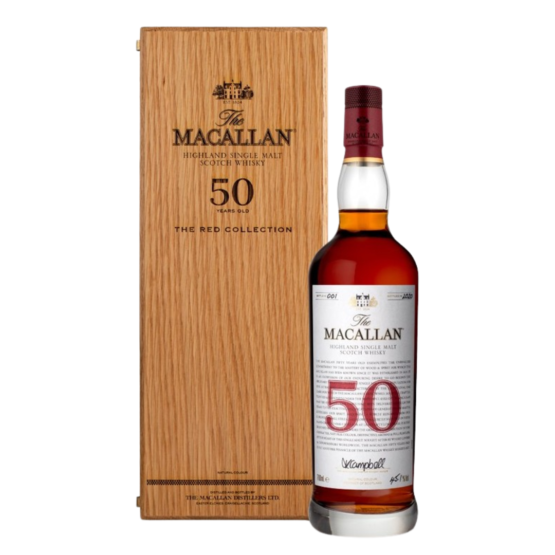 The Macallan Red Collection 50 Years Old