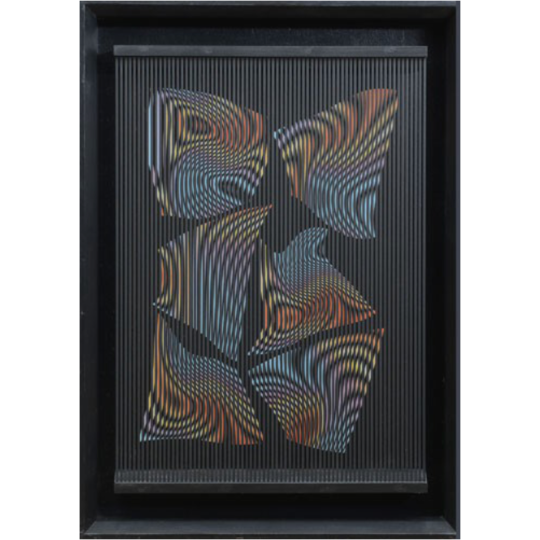 Alberto Biasi — Farfalle (1998)