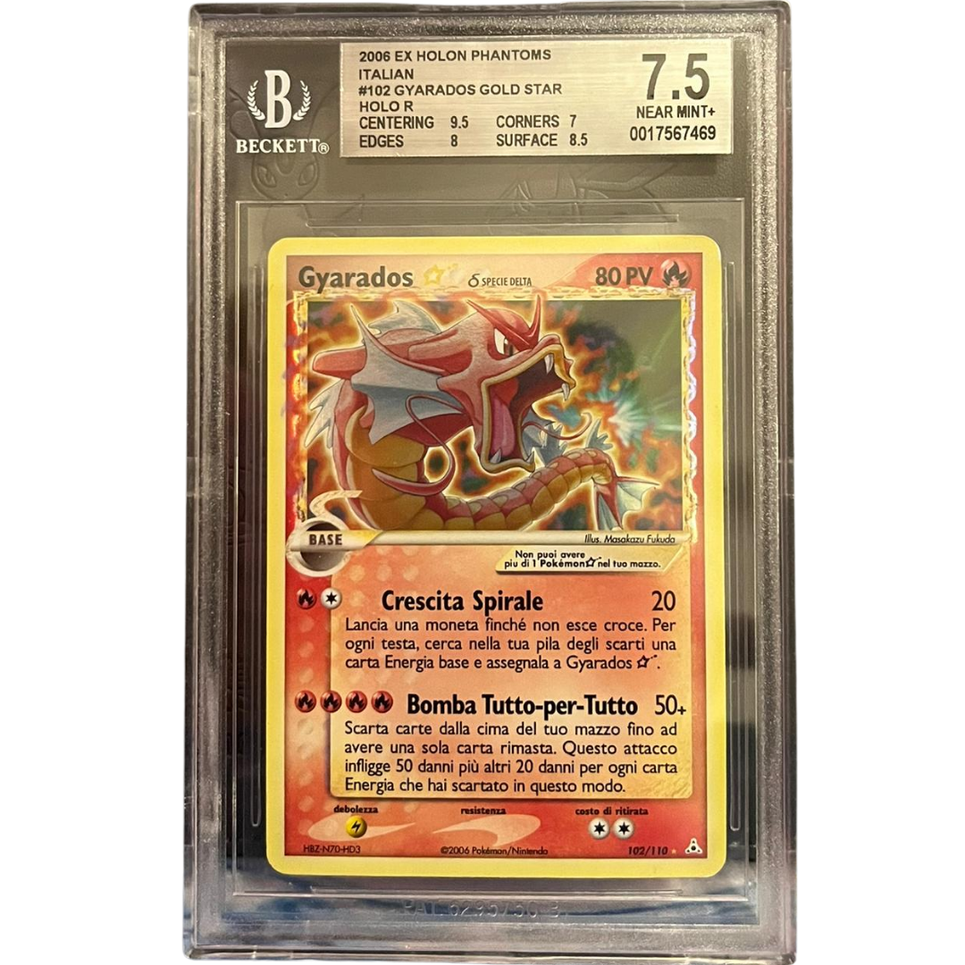 Pokémon TCG Gyarados Stella d'Oro – EX Fantasmi di Holon (Italiano, 2006)