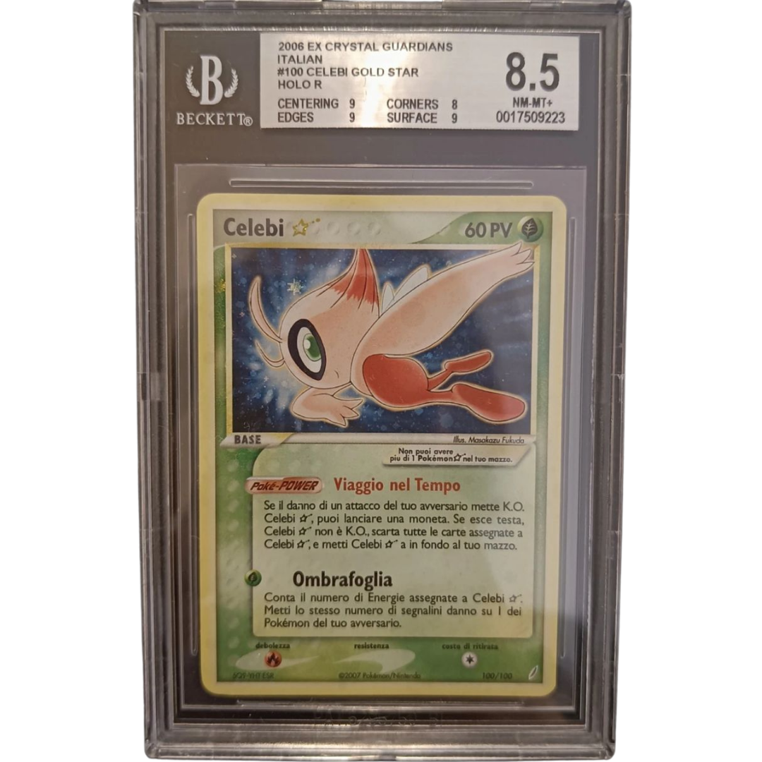 Pokémon TCG Celebi Stella d'Oro (EX Guardiani dei Cristalli, Italiano)