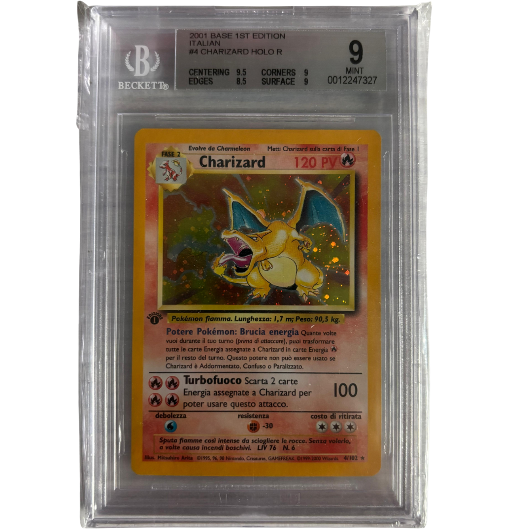 Pokémon Base Set Charizard – Italiano 1a Edizione Holo (2001)
