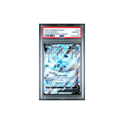 Pokémon TCG Glaceon V Full Art (Italiano) — PSA 10