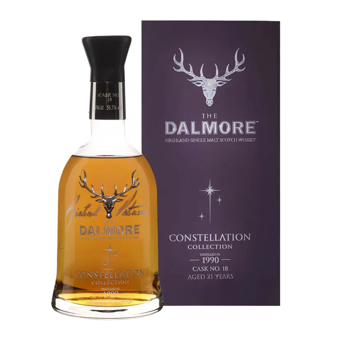 The Dalmore Constellation 1990 Cask No. 18 (Signed by Richard Paterson)