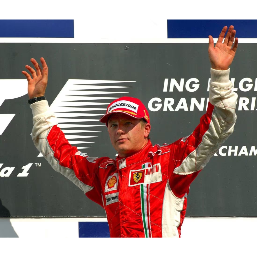 Flap dell'ala anteriore della Ferrari F2007 di Kimi Räikkönen