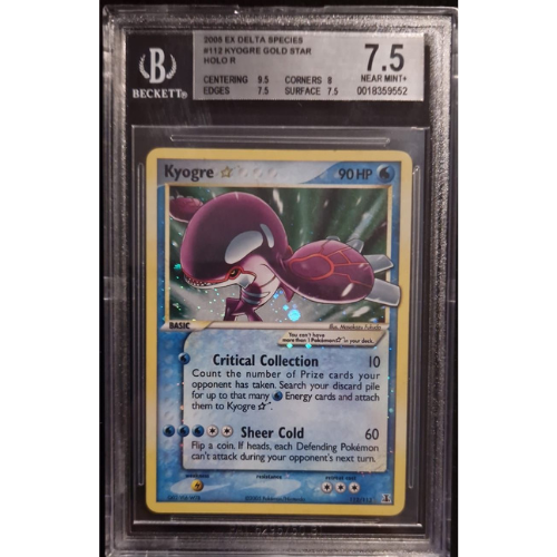 Pokémon TCG Kyogre Stella d'Oro #112/113 – EX Specie Delta