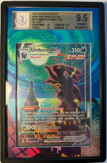 Illustrazione alternativa di Pokémon Umbreon VMAX "Moonbreon"