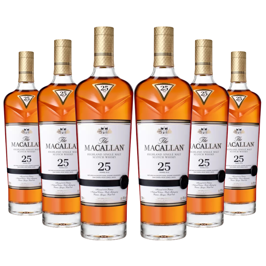 The Macallan 25 Year Old Sherry Oak Cask (Release 2023) – Case of 6