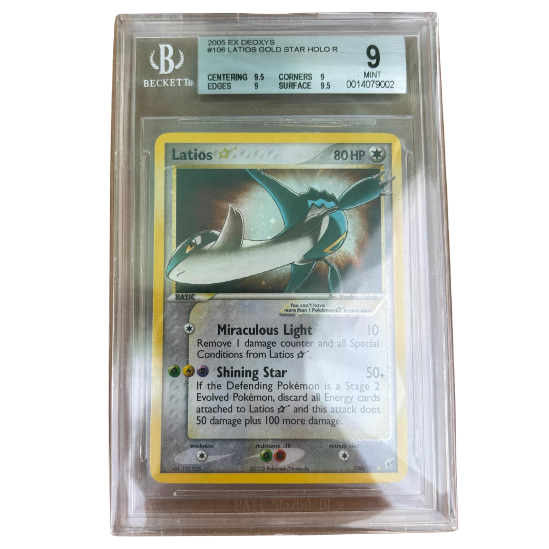 Pokémon TCG Latios Stella d'Oro – EX Deoxys (2005)