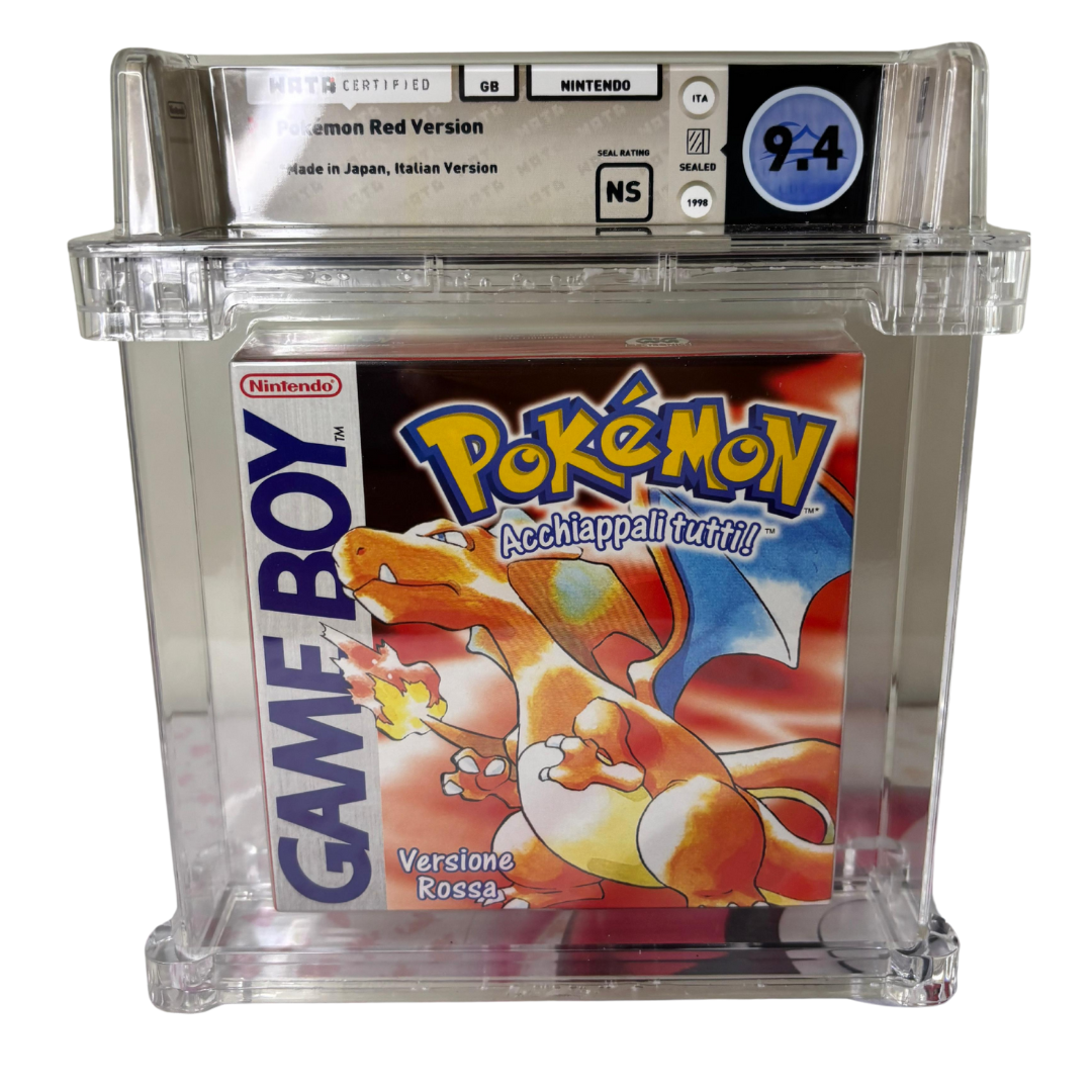 Pokémon Versione Rossa (Italiano PAL-ITA) — Nintendo Game Boy, 1999