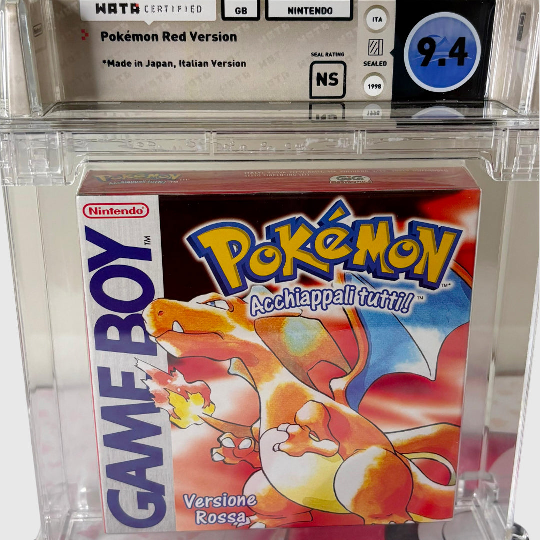 Pokémon Red Version (Italian) – Game Boy (1999)