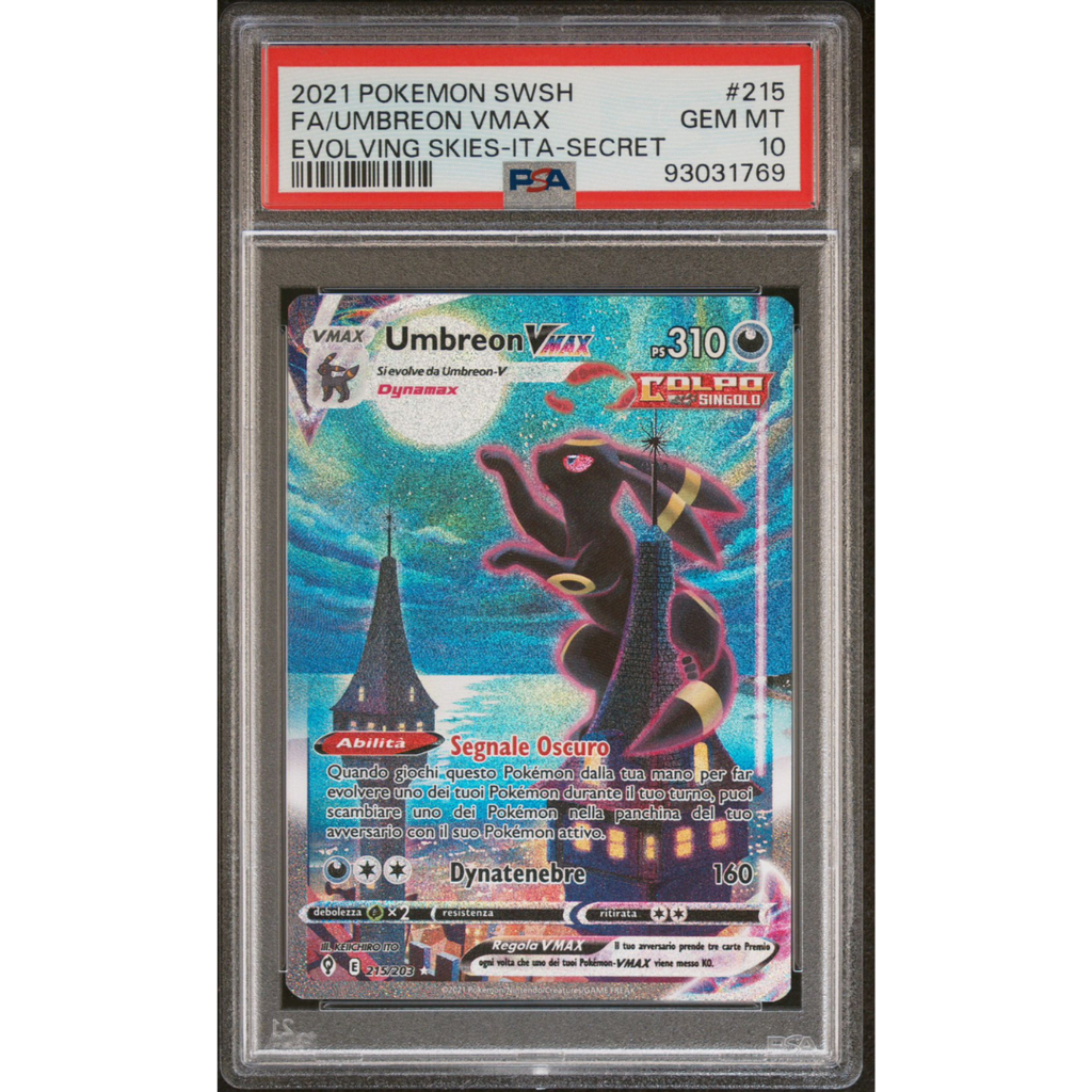 Illustrazione alternativa di Umbreon VMAX del GCC Pokémon (italiano)