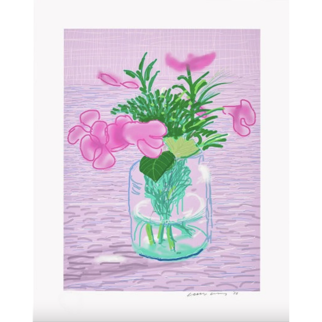 David Hockney — Senza titolo 329 (A Bigger Book Art Edition A, 2010)