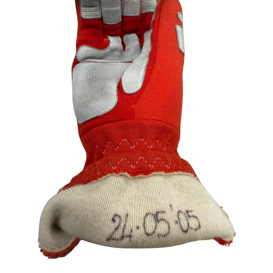 Michael Schumacher Ferrari Race Gloves (2005) – Signed & Race-Worn