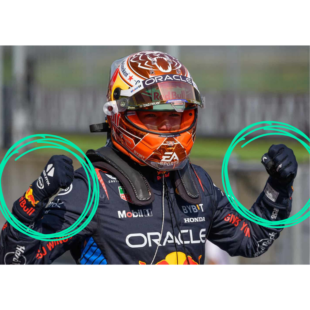 Max Verstappen 2021 Red Bull Racing Race Gloves