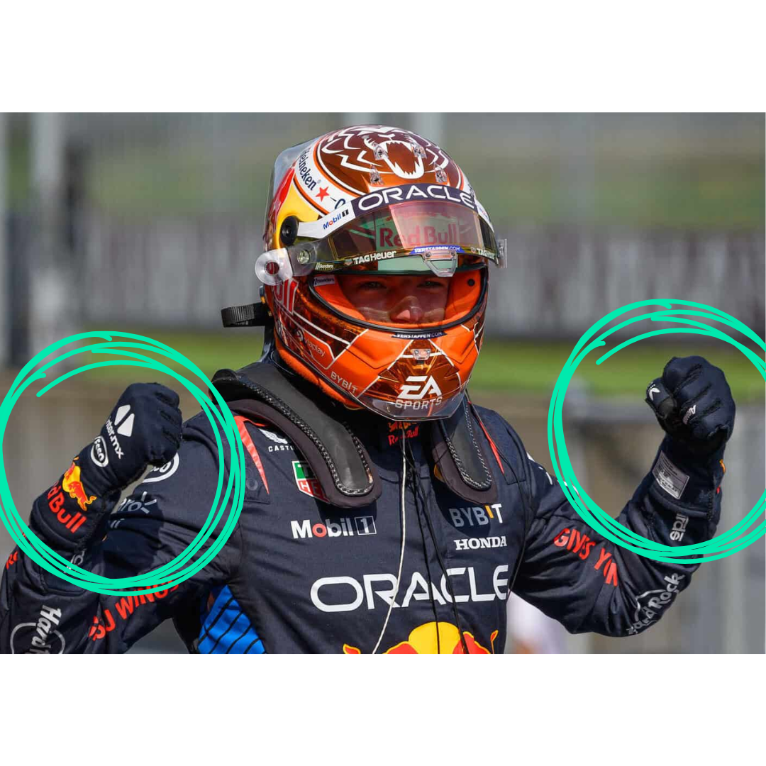 Max Verstappen 2021 Red Bull Racing Race Gloves