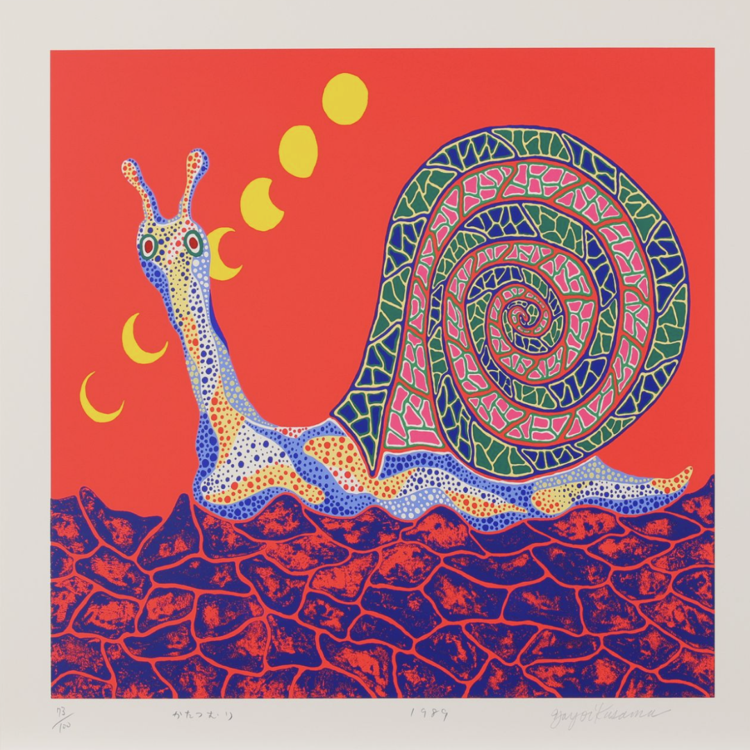 Yayoi Kusama — Lumaca (1989)