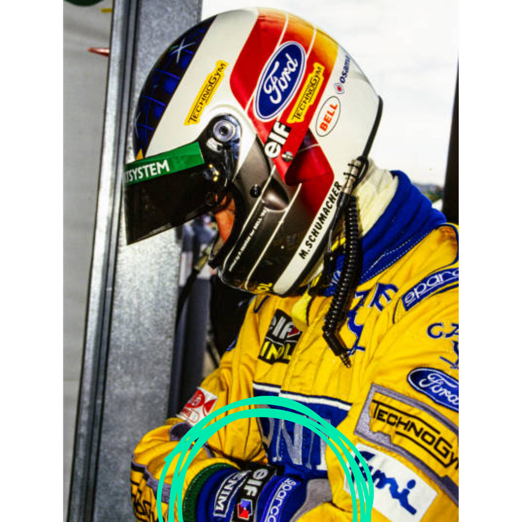 Michael Schumacher Race-Worn Gloves – Adelaide Grand Prix 1993
