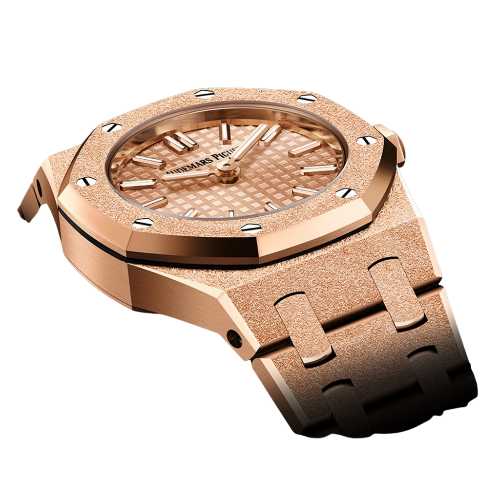 Audemars Piguet Royal Oak Mini Frosted Gold al Quarzo