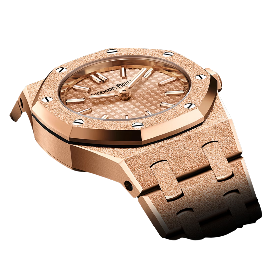 Audemars Piguet Royal Oak Mini Frosted Gold Quartz