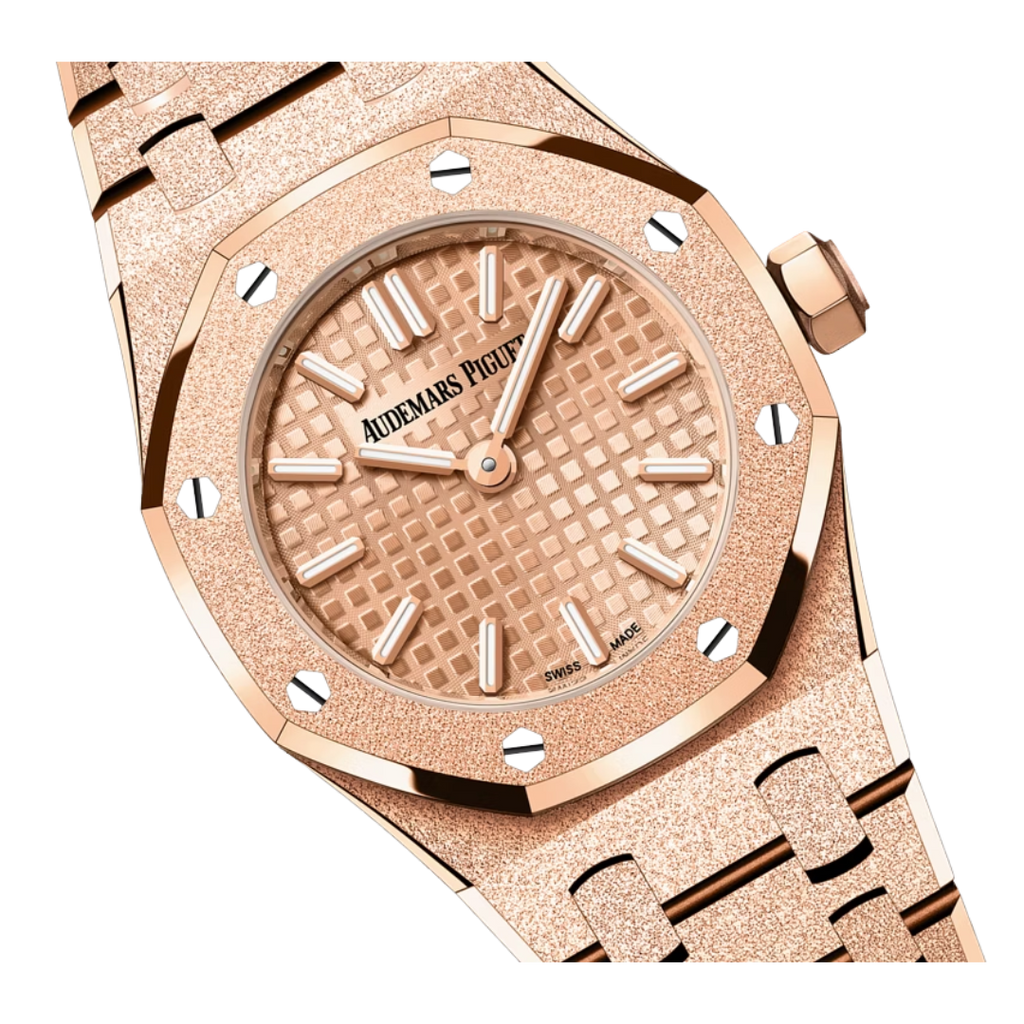 Audemars Piguet Royal Oak Mini Frosted Gold al Quarzo