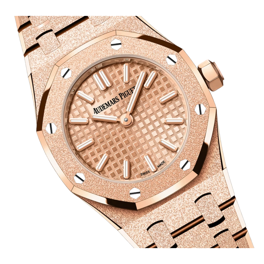 Audemars Piguet Royal Oak Mini Frosted Gold Quartz