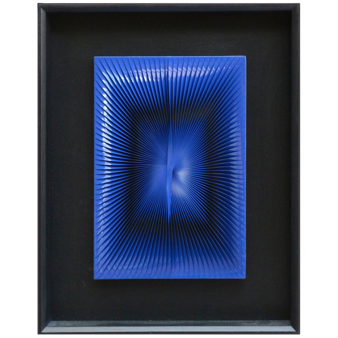 Alberto Biasi — Dinamica Nero-Azzurra (2000)