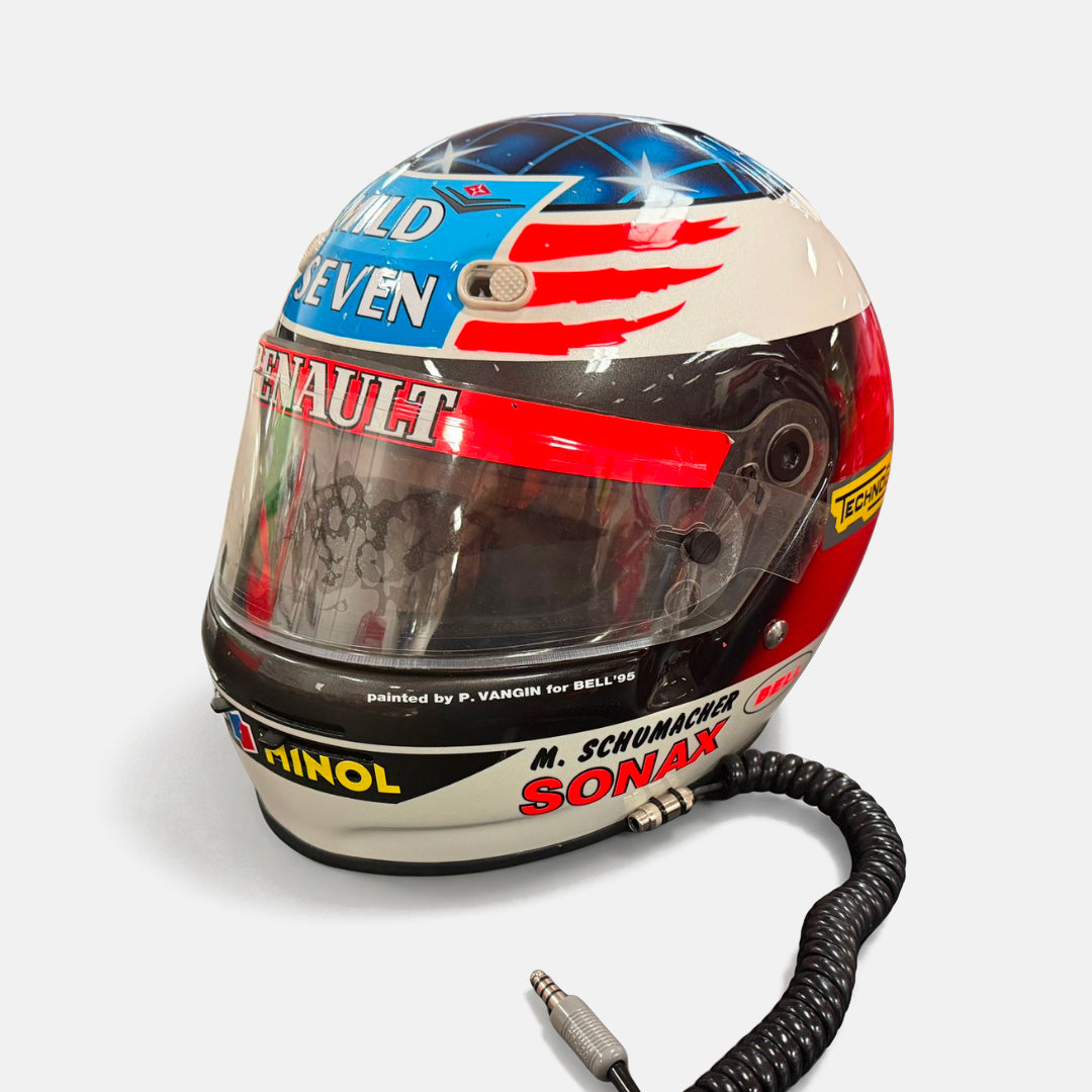 Michael Schumacher – Race-Worn Helmet (1995)