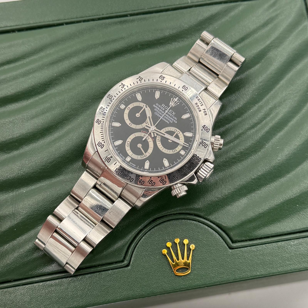 Rolex Cosmograph Daytona 116520 (2005) Black Dial