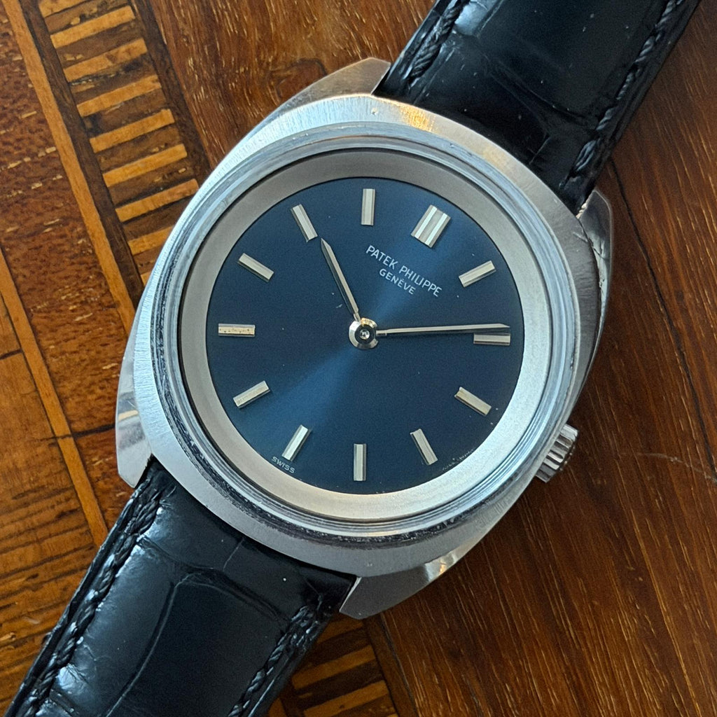 Orologio Patek Philippe Referenza 3579 con Cassa a Cuscino in Acciaio Inox