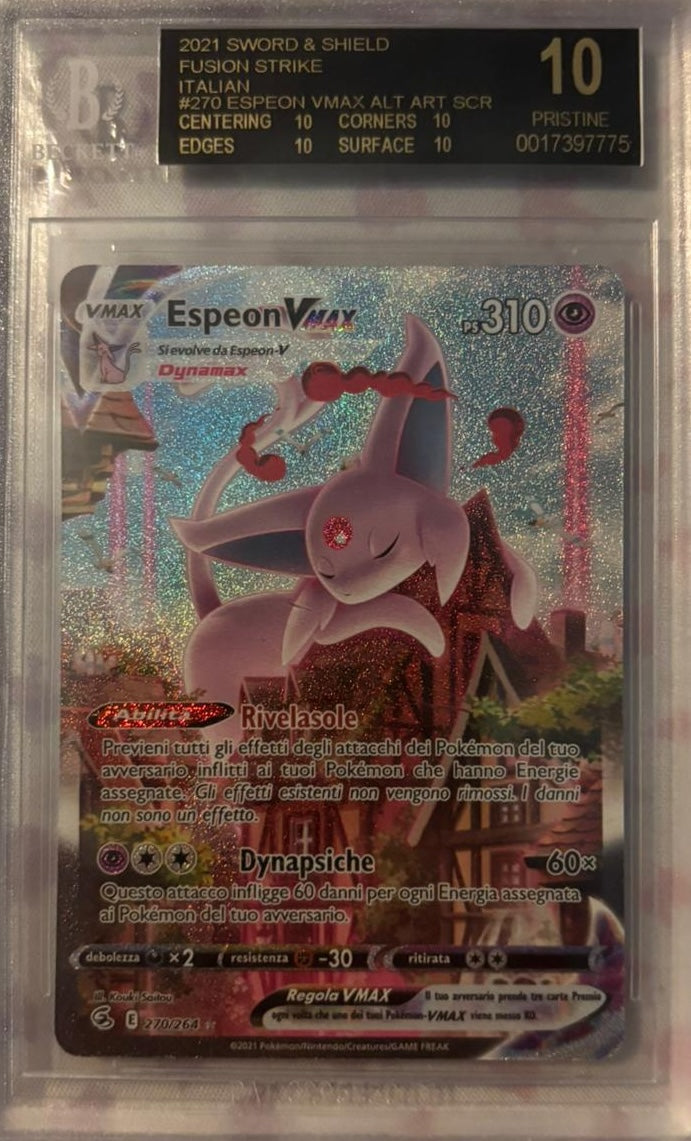 Illustrazione alternativa di Pokémon Espeon VMAX (italiano)