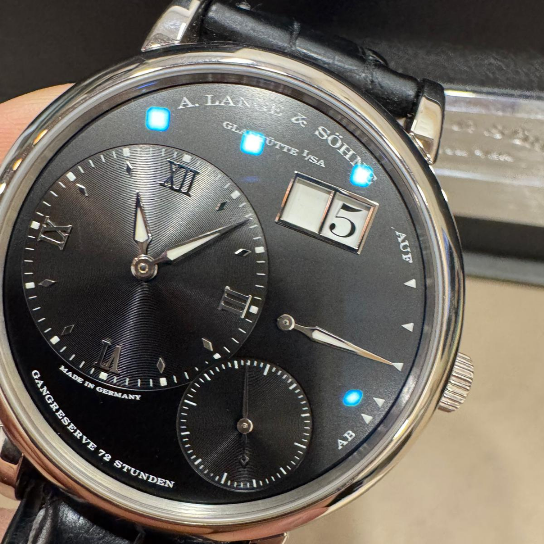 A. Lange & Söhne Grand Lange 1 Black Dial, White Gold (2013)