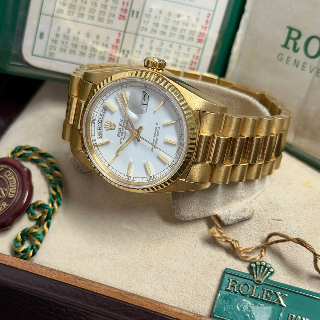 Rolex Day-Date “Stella Bianca”