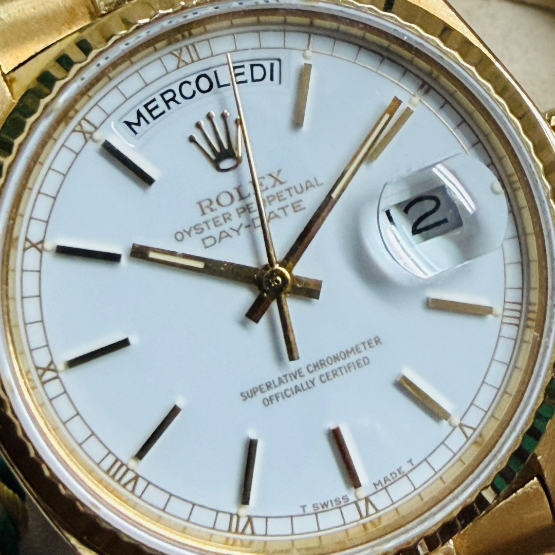 Rolex Day-Date “Stella Bianca”