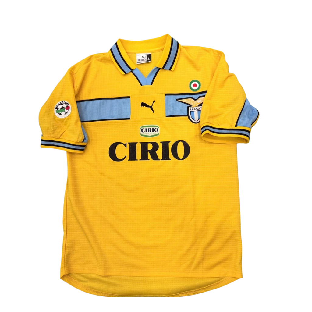 Roberto Mancini Match-Worn & Signed S.S. Lazio No.10 Shirt (1998/1999)