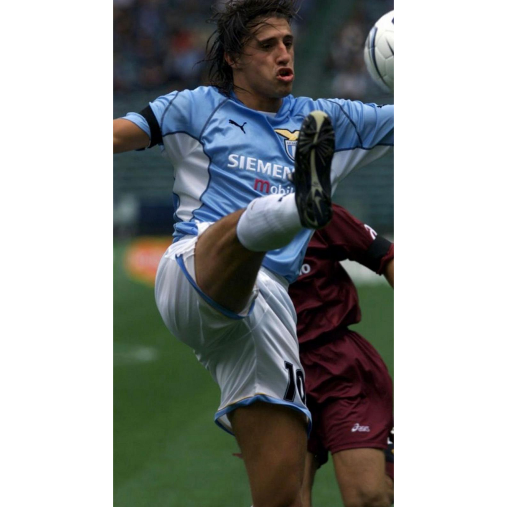 Hernán Crespo Signed S.S. Lazio No.10 Shirt (2001/2002 Season)