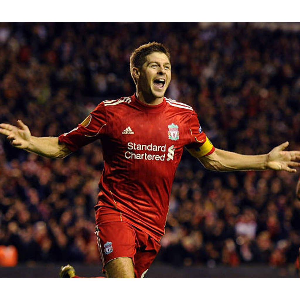 Steven Gerrard - Maglia del Liverpool Indossata in Partita