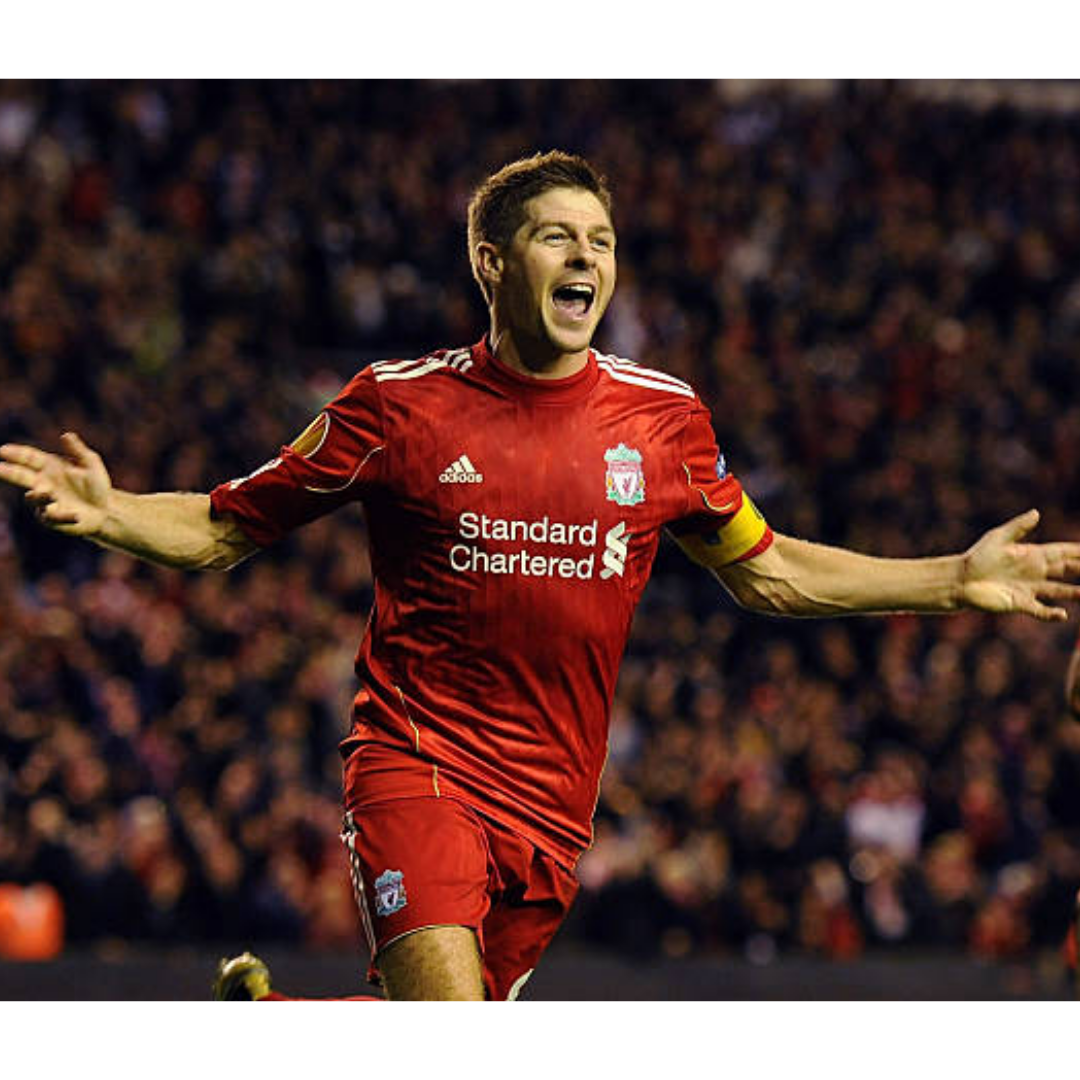 Steven Gerrard - Maglia del Liverpool Indossata in Partita