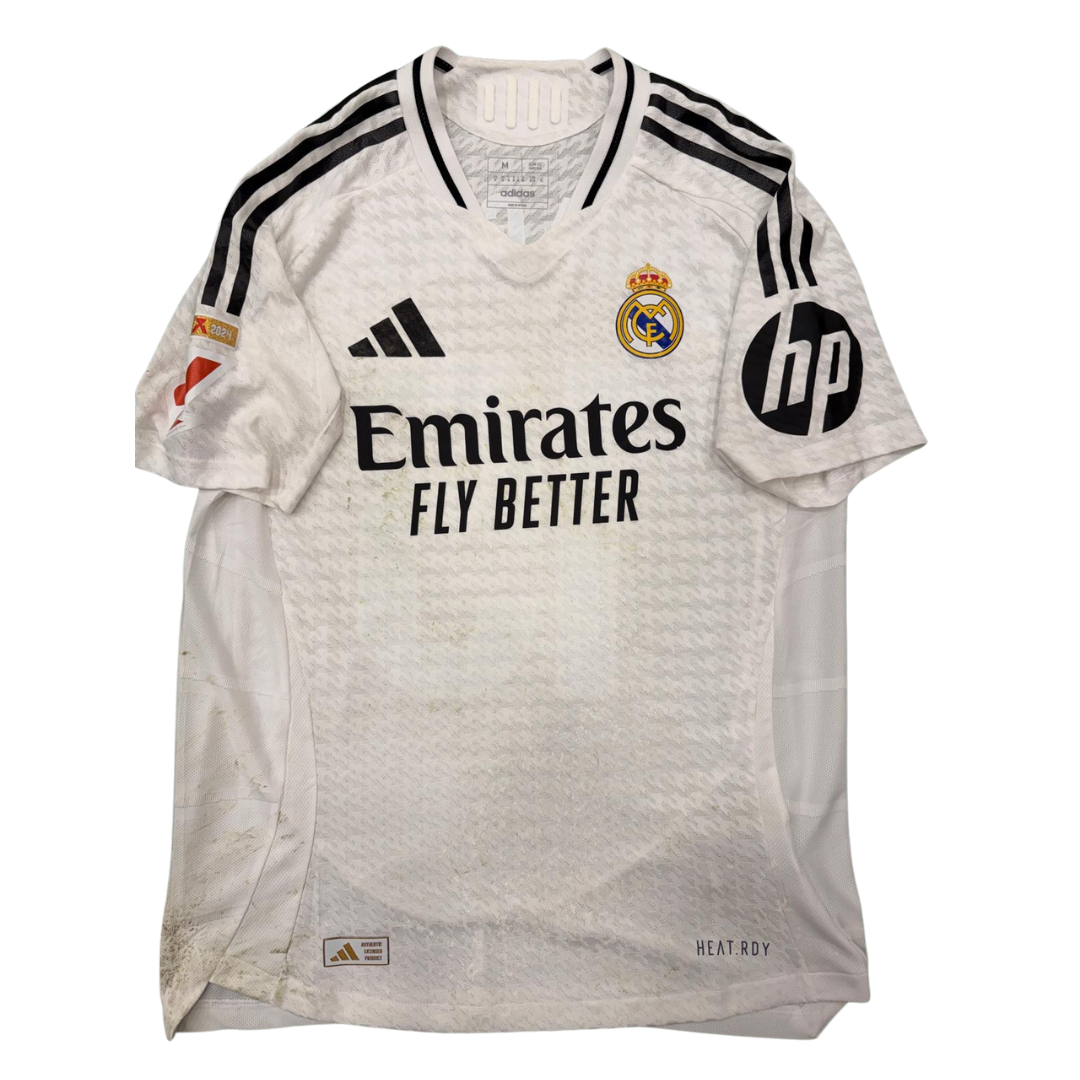 Arda Güler Match-Worn Real Madrid Shirt — vs Celta Vigo, 4 May 2025