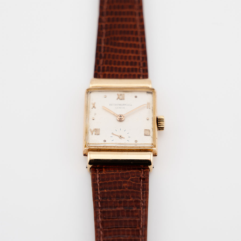 Orologio elegante rettangolare Patek Philippe