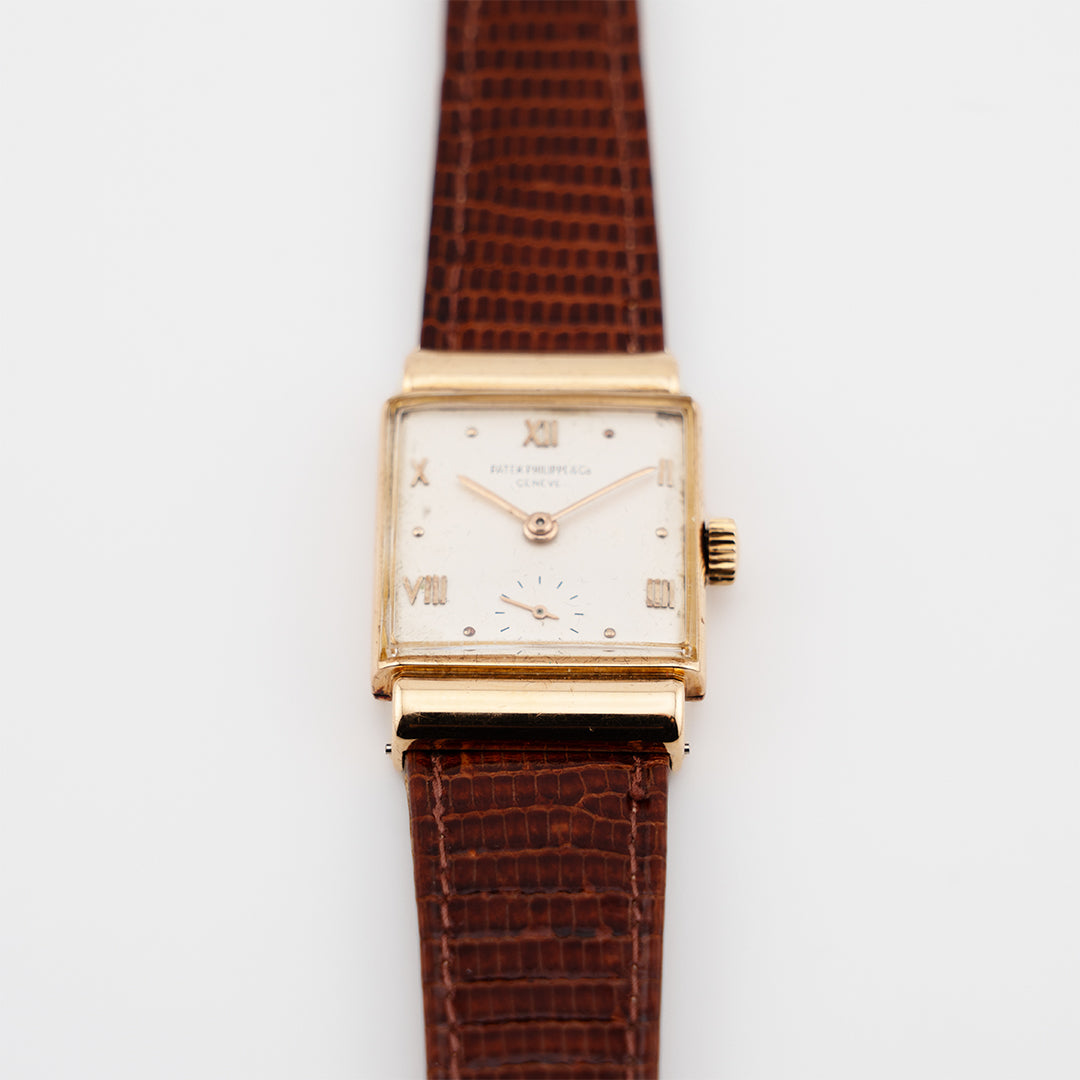 Orologio elegante rettangolare Patek Philippe