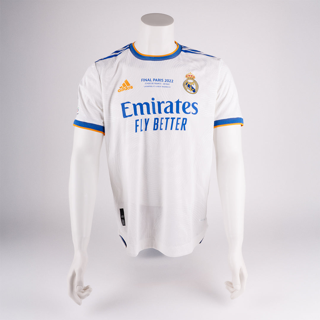 Karim Benzema Match-Prepared Shirt – UEFA Champions League Final 2022