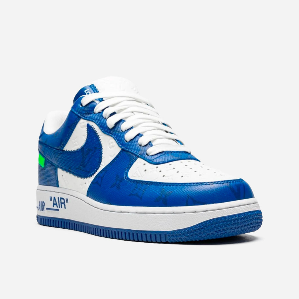 Louis Vuitton x Nike Air Force 1 Low "Bianco/Royal" di Virgil Abloh