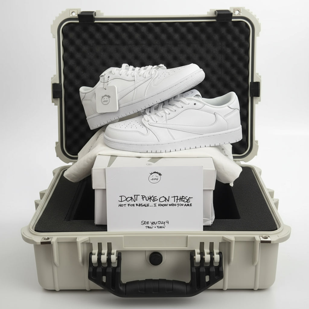 Air Jordan 1 Low Travis Scott - Michael Rubin White Party