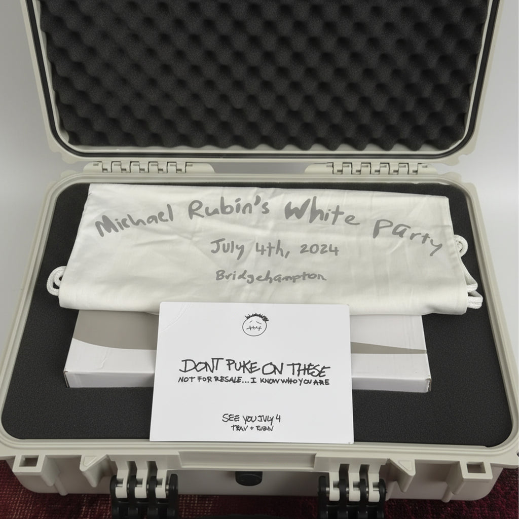 Air Jordan 1 Low Travis Scott - Michael Rubin White Party